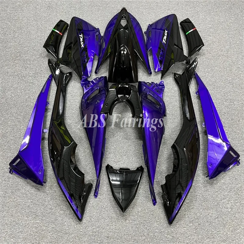 Injection Mold New ABS Whole Fairings Kit Fit for YAMAHA Tmax 530 2012 2013 2014 12 13 14 Bodywork Set Custom Purple Black