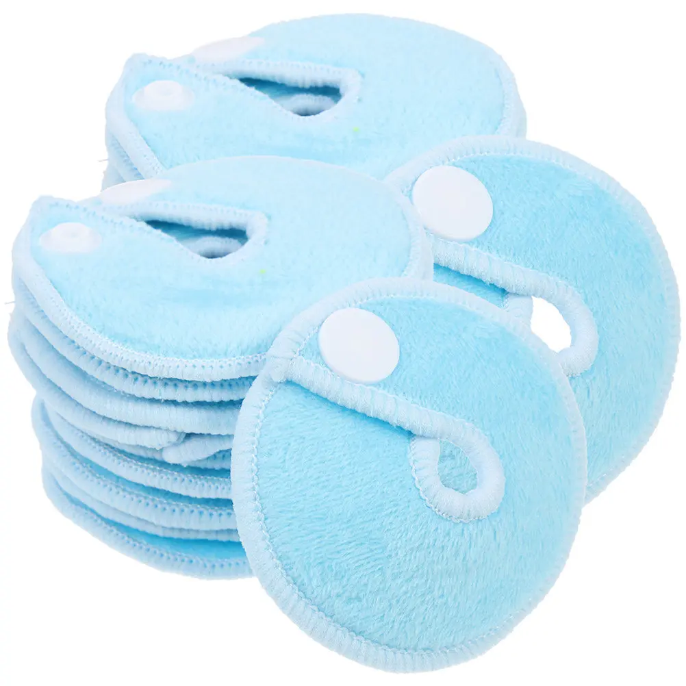 

20Pcs G Shape Tube Button Pads Bamboo Fiber Reusable Abdominal Feeding Tube Holders Skin Friendly Supple Cushions for Tubes