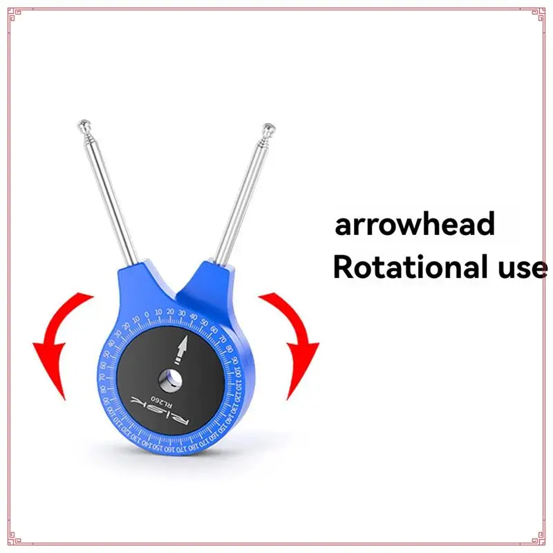 

RISK Дирижабль Инструмент для измерения угла коленного сустава Транспортир осанки для езды Аксессуары для дорожного велосипеда
