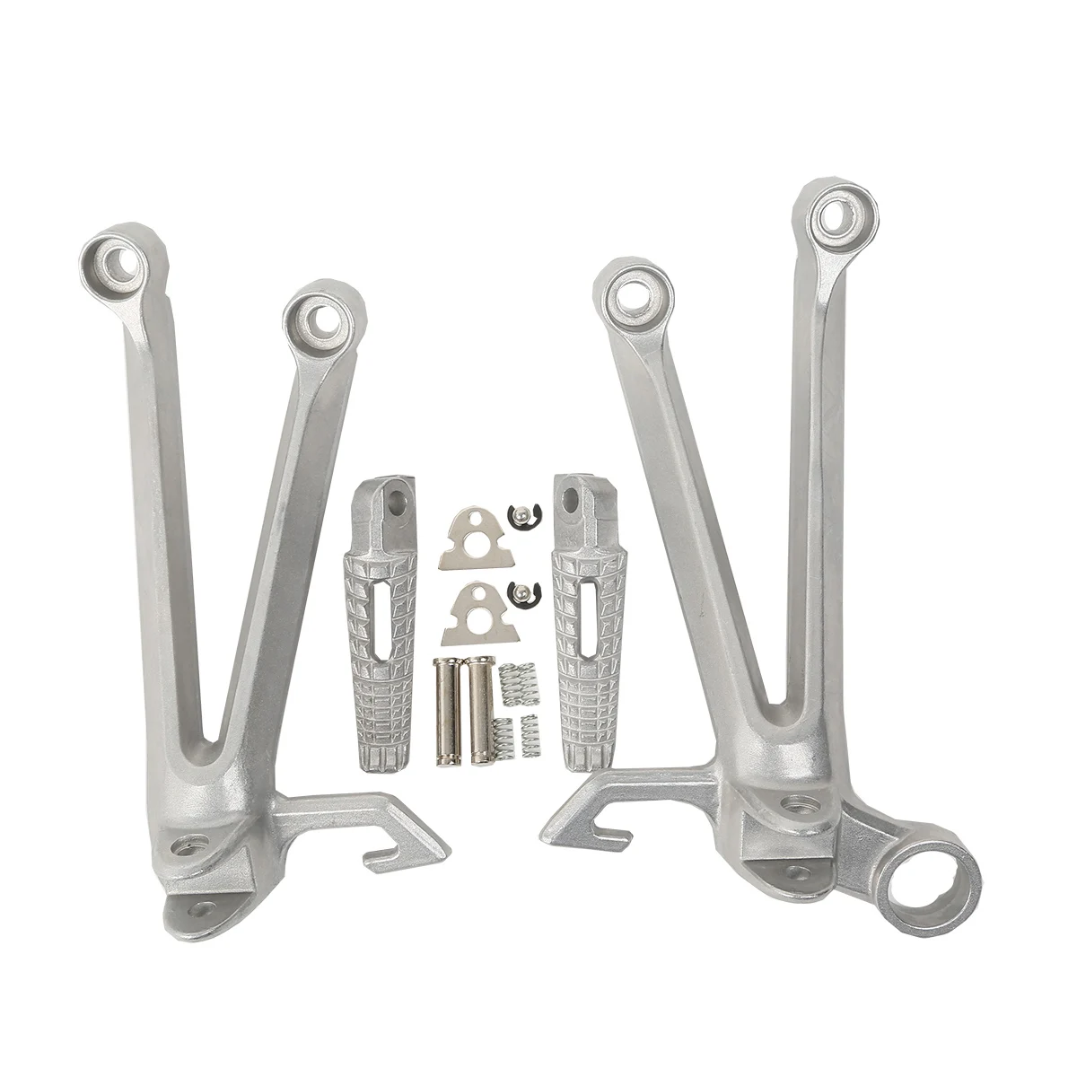 Motorcycle Rear Passenger Foot Peg Footrest Bracket Set For Suzuki GSXR1000 GSXR 1000 2005-2006
