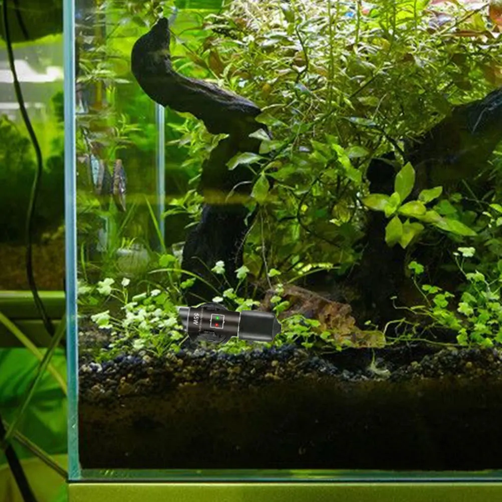 

Mini Aquarium Heater Fish Tank Thermostat 26°C Submersible Nano Set for Turtle Tank Safe Design 110V Pet Supplies Constant