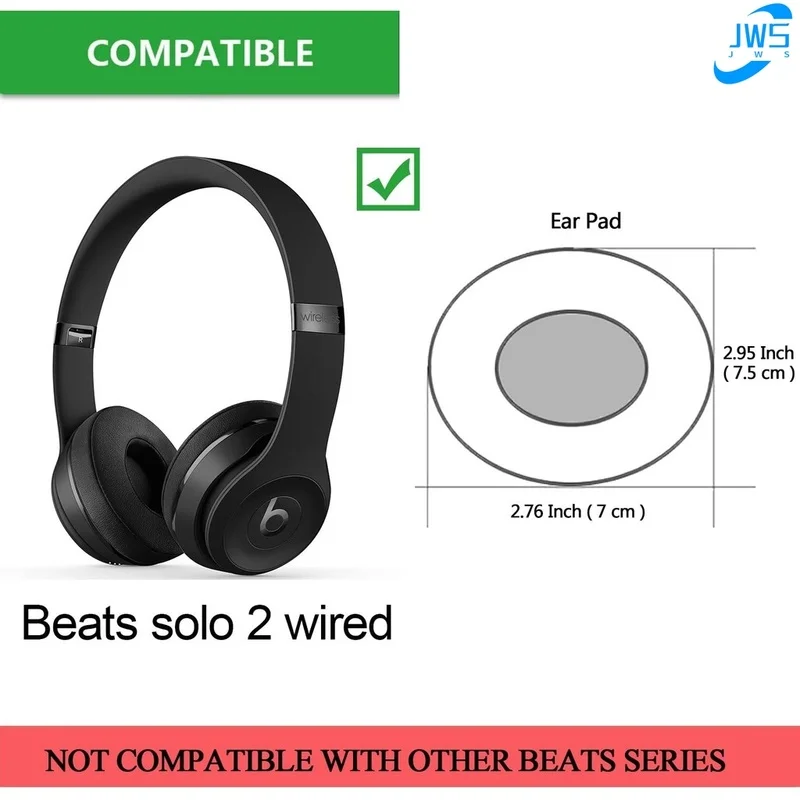 Проводные амбушюры Solo 2, сменные амбушюры для наушников Beats Solo2, проводные наушники от Dr. Dre