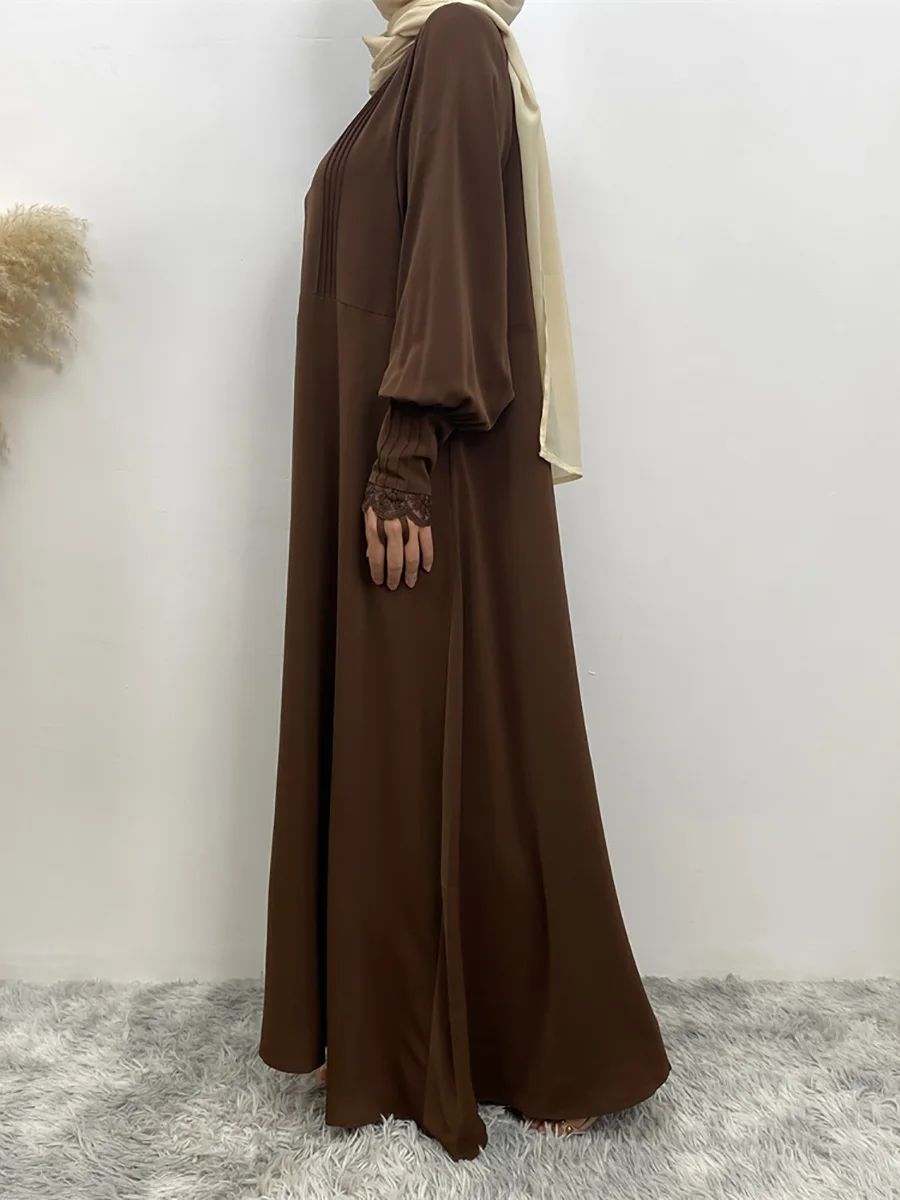 عباية تشاومينغ دبي Musulman De Mode فستان حجاب تركيا قفطان إسلامي ملابس إسلامية للنساء رداء متواضع قفطان ماروكين عيد 46