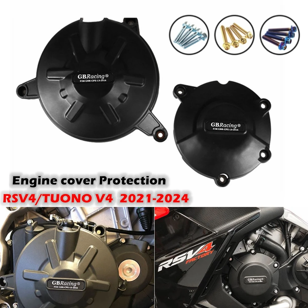 Motorcycles Engine cover Protection case for case GB Racing For Aprilia RSV4 2021-2022 2023 2024