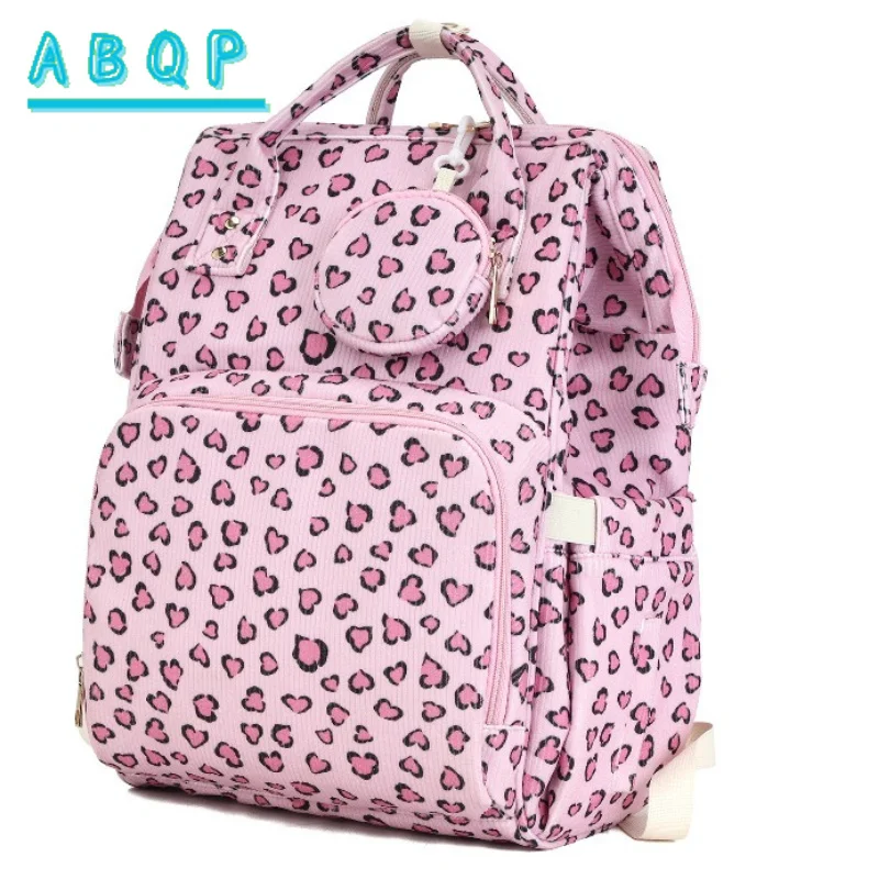 Diaper Bag Backpack Luxury Brand 2-piece Baby Bag Large Capacity Lightweight Baby Diaper Bag Storage Backpack Multi-function