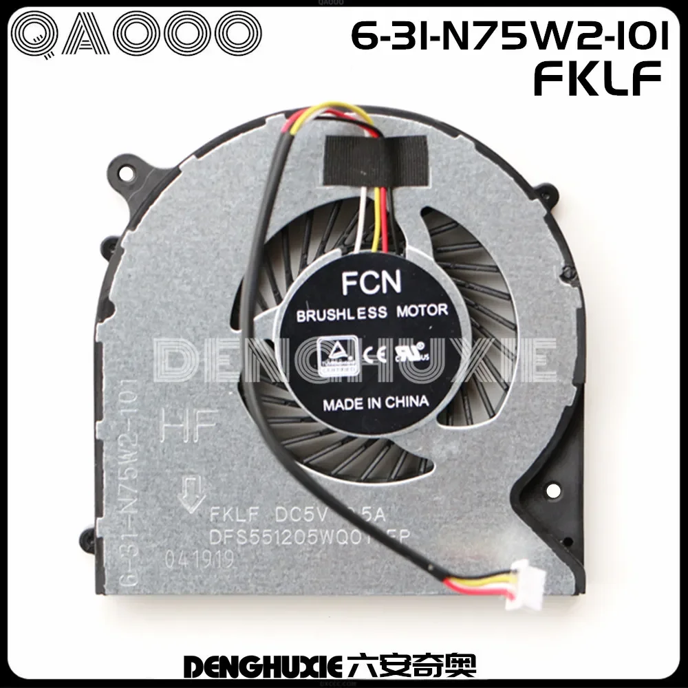 Metabox N850EK N750WU N751WL N770WL CPU Cooling Fan 4PIN 6-31-NJ5M2-201