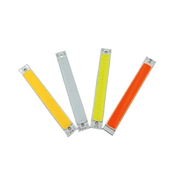 Tube lumineux à puce COB, ampoule matricielle, lampe de bricolage domestique, accessoires LED, petite bande lumineuse, source de circuit imprimé, signal 1W, 3.7V