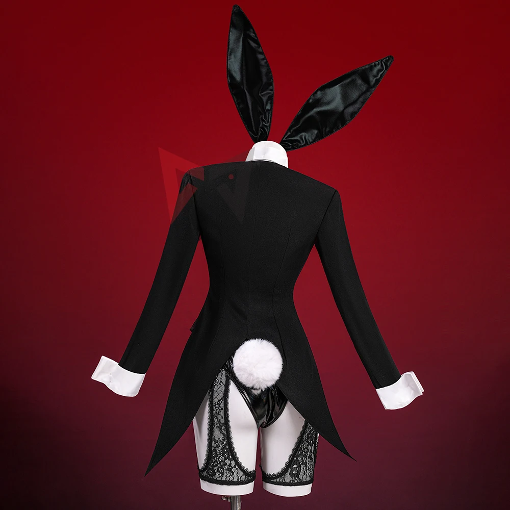 

2025 New Role Play Outfit My Dress Jumpsuit Coat Headwear Tail Bunny Up Darling Cosplay Costume For Halloween Game Party costume
