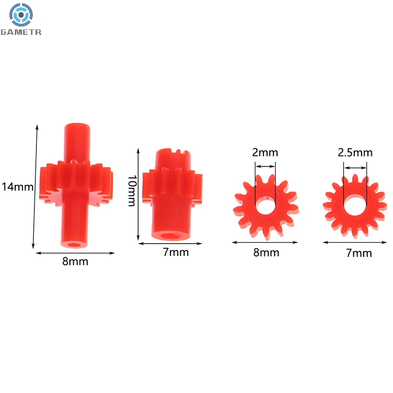 5Pcs HO Scale Train Accessories 1/87 Electric Train Model Universal Gear 11/12/13/16 Gears Dioramam Kits