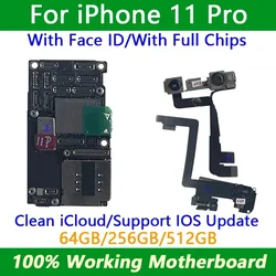 Fast Shipping Mainboard Clean iCloud For iPhone 11 Pro Full Working Motherboard Support iOS Update Logic Board Plate 11pro board