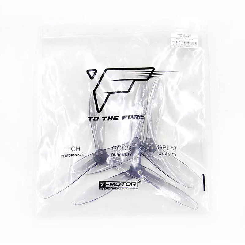 TMOTOR T4944 4-Blade 4-Inch Forward/Reverse Propeller for FPV Racing Drones—Durable and Crash-Resistant