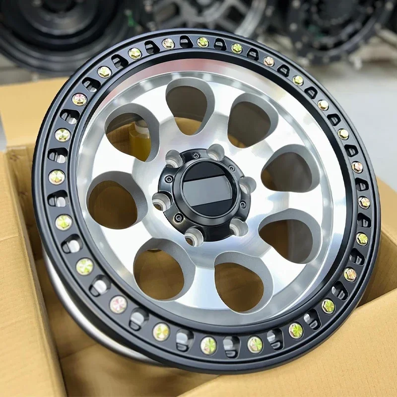 Forged Alloy Rims 16-23 Inch New Off-Road 4x4 Bead Lock Wheel 5x127 6x139.7 6x135 For Toyota Prado Jeep Wrangler Pickup Trucks