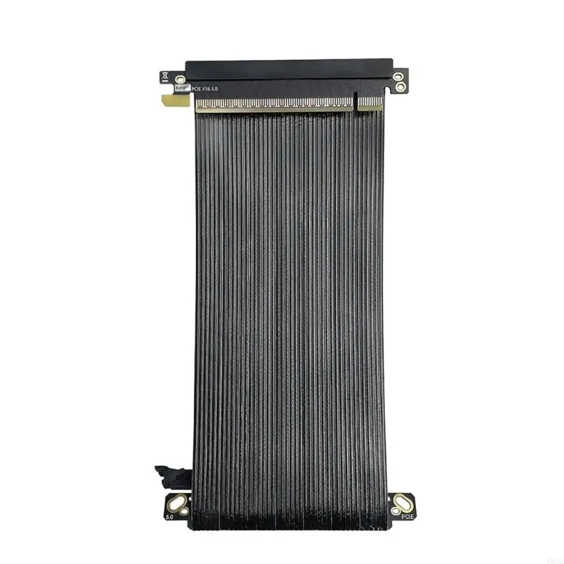

PCIe 5.0/ Compatible Two Reverse Flat Cable 15cm Silver Plateds ITXs Cooling Accessory