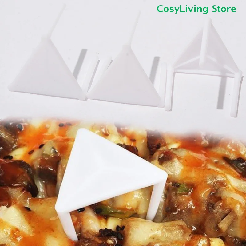 100 Stück Kunststoff Stativ Stapel Pizza Saver Ständer Befestigungsständer Pizza Halter Pizza Verpackung Stativ
