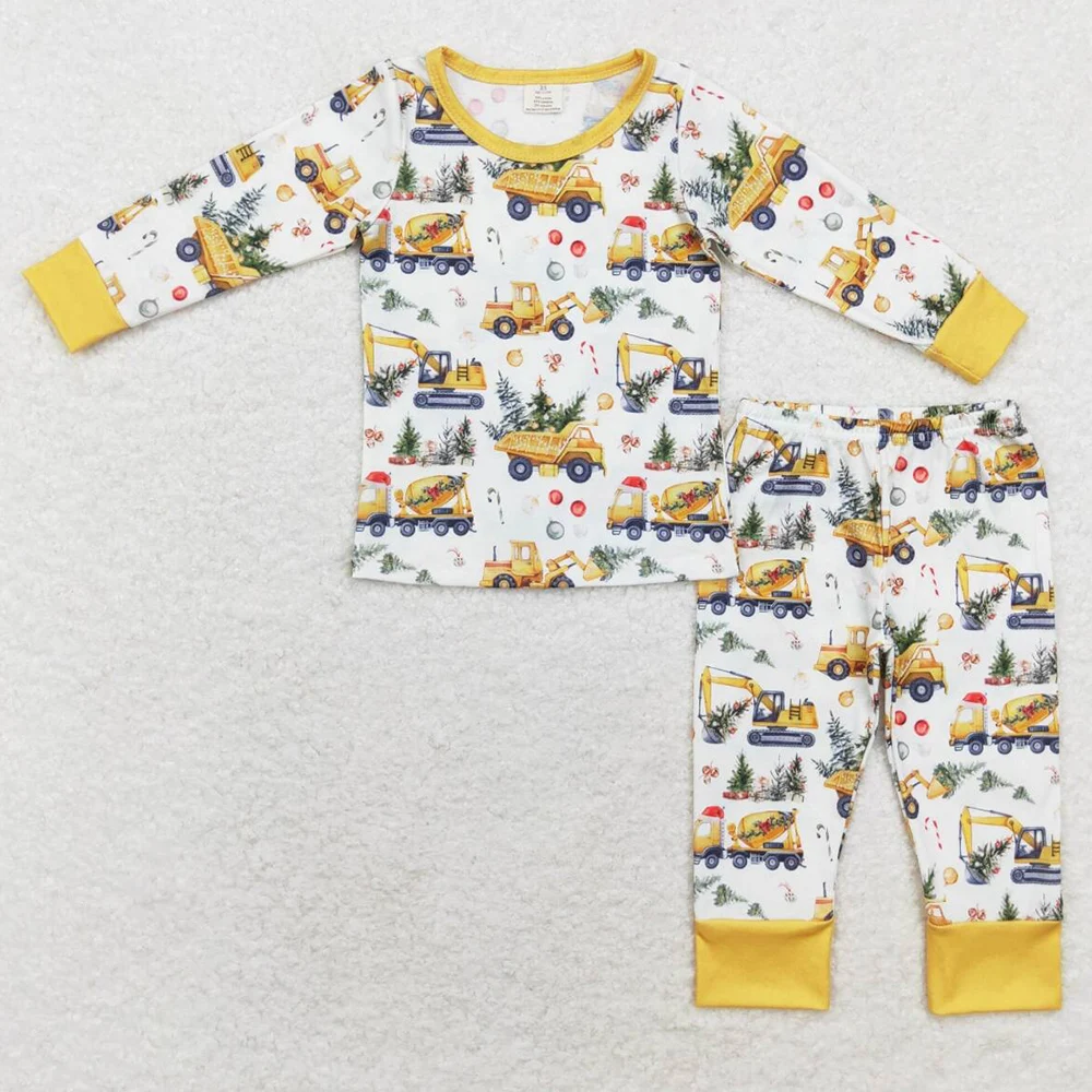 Boutique Baby Boys Pajamas Christmas Crawfish Crocodile Sleepwear Clothes Sets Fashion Kids Clothes Boys Pajamas Nightwear New