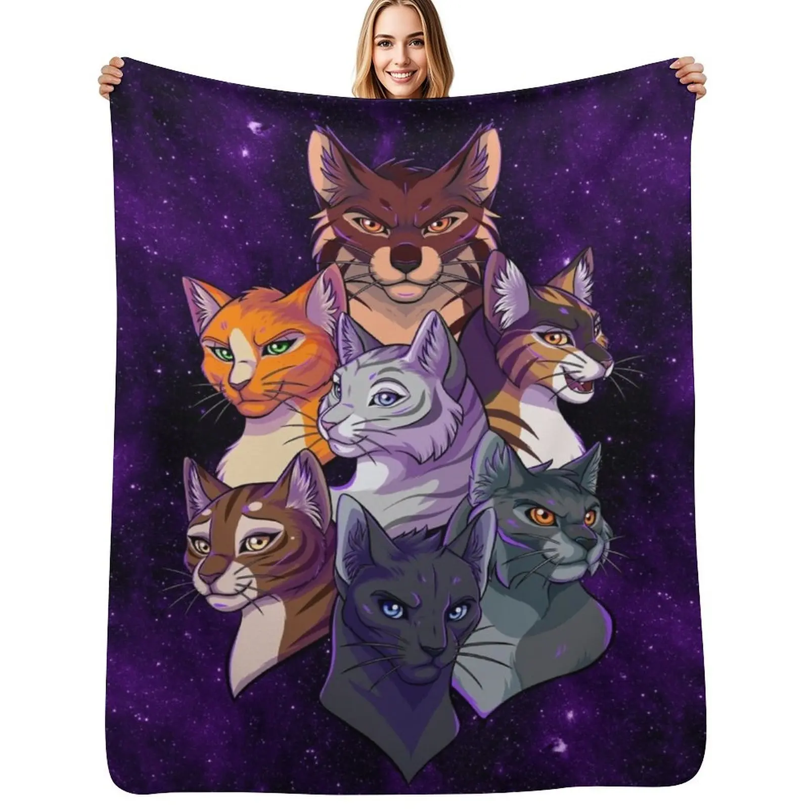 

The New Age Throw Blanket Polar Retros Sofas Thin Blankets