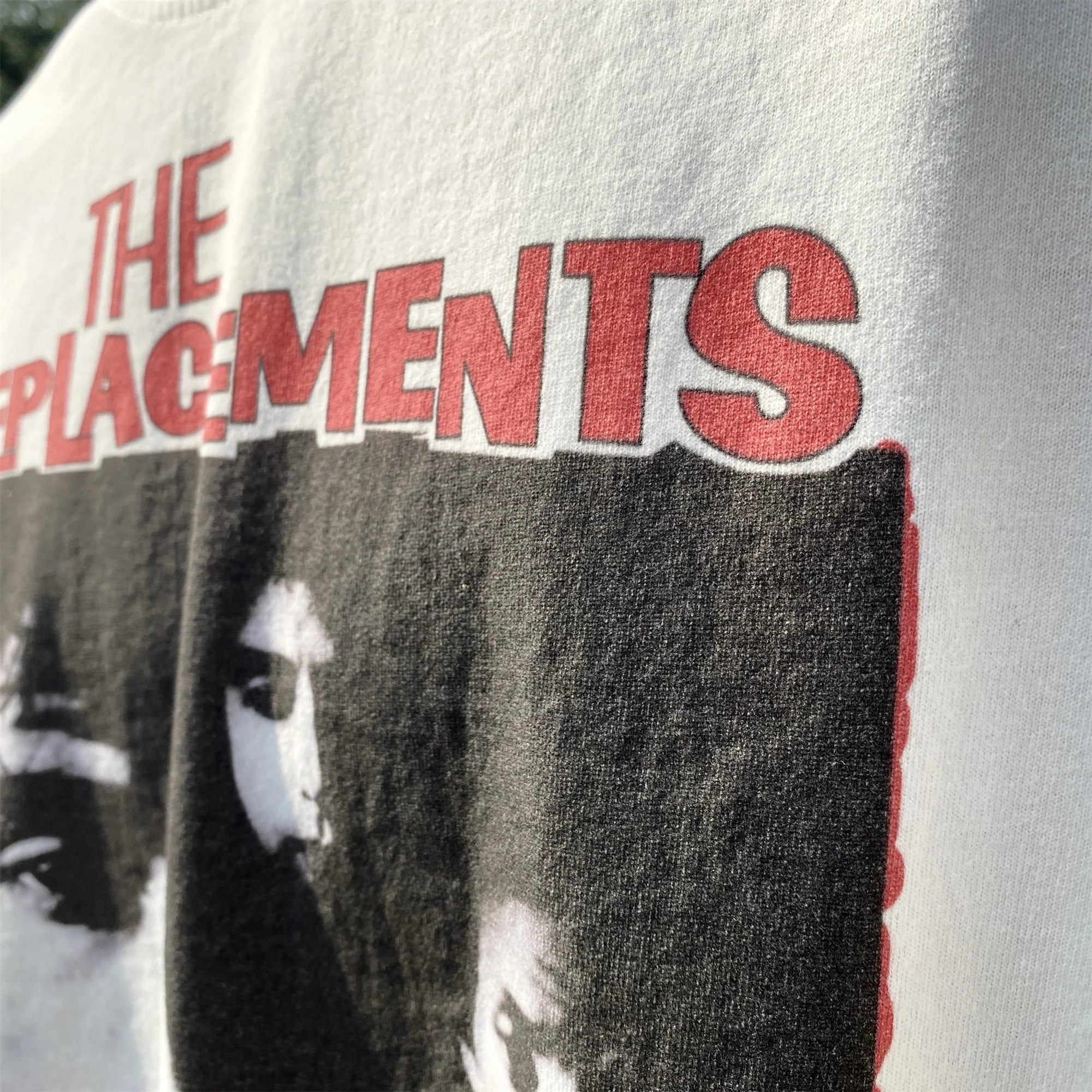 Vintage Retro Band Tee Kurt Cobain “The Replacements” Limited High-Street Rock Band  T-Shirts Cotton Short Sleeve