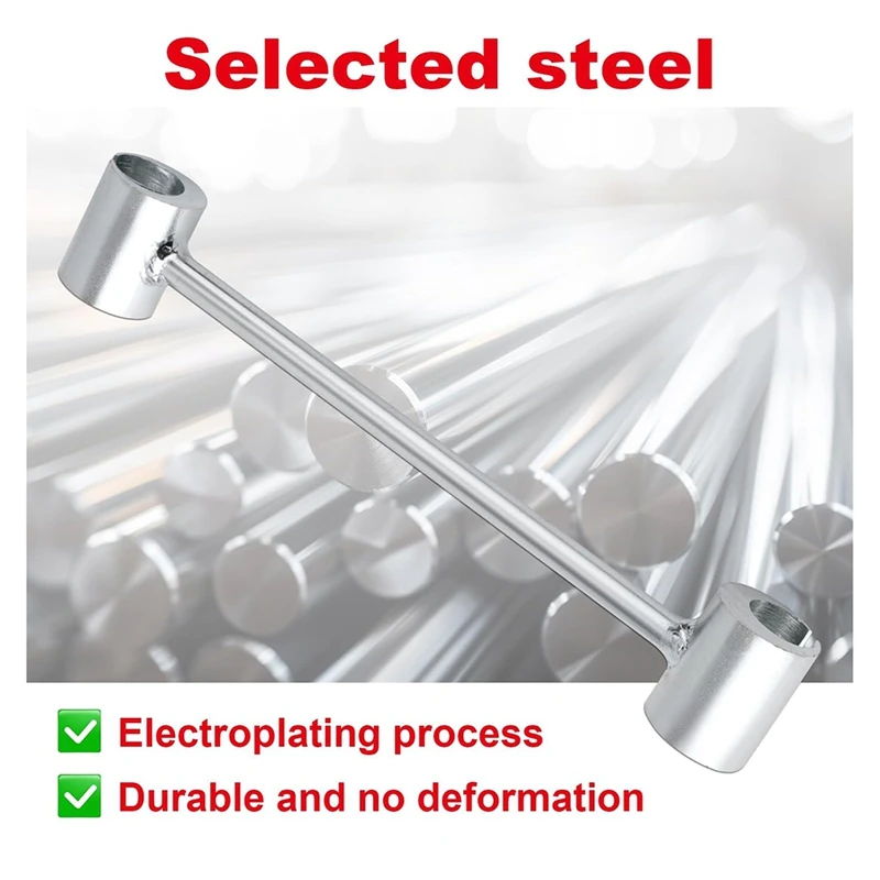 ГОРЯЧИЙ! Ключ для регулировки зазоров петель, инструмент для регулировки стальных дверных петель 0,91-0,98 дюйма, гаечный ключ для ремонта дверных петель, практичные инструменты