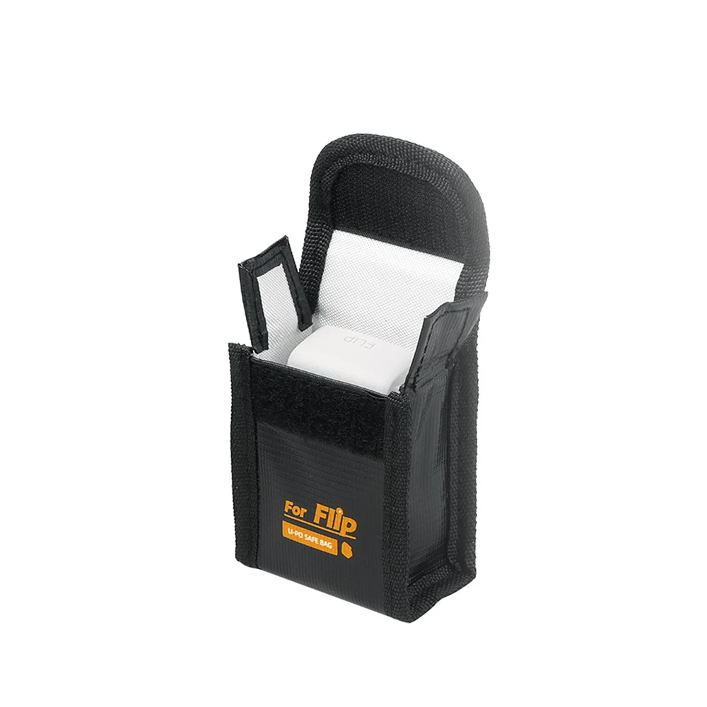 Hub de carregamento de bateria drone saco lipo bateria segurança para dji flip à prova de explosão saco de armazenamento guarda 1/2/3 pçs caso portátil de viagem