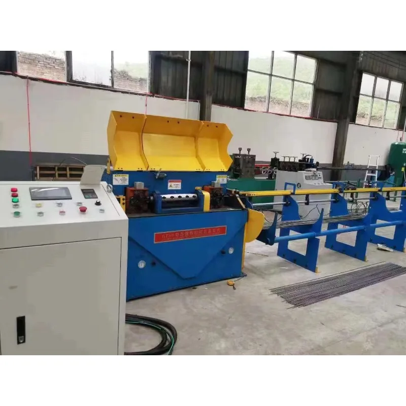 China Manufacturer's Bar Wire Straightening and Cutting Machine Metal  Metallurgy Machinery with High Speed Easy Operation