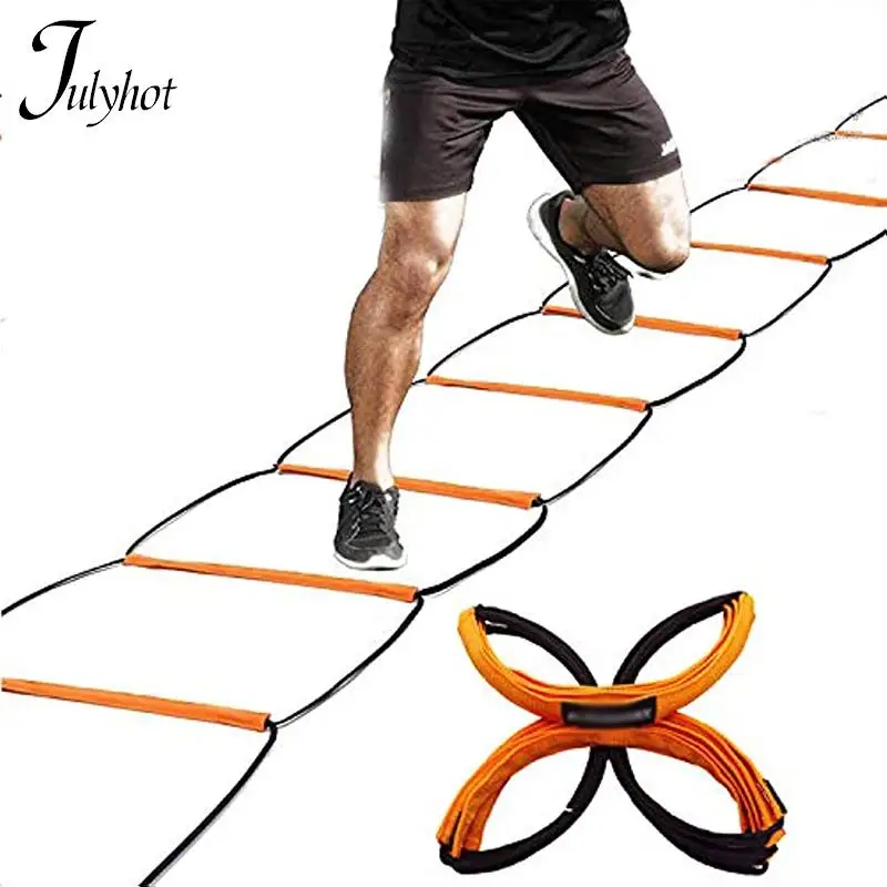 Soccer Training Jump Ladder Dual-Purpose Multifunctional Agility Ladder Speed Training Coordination Footwork Football Equipment