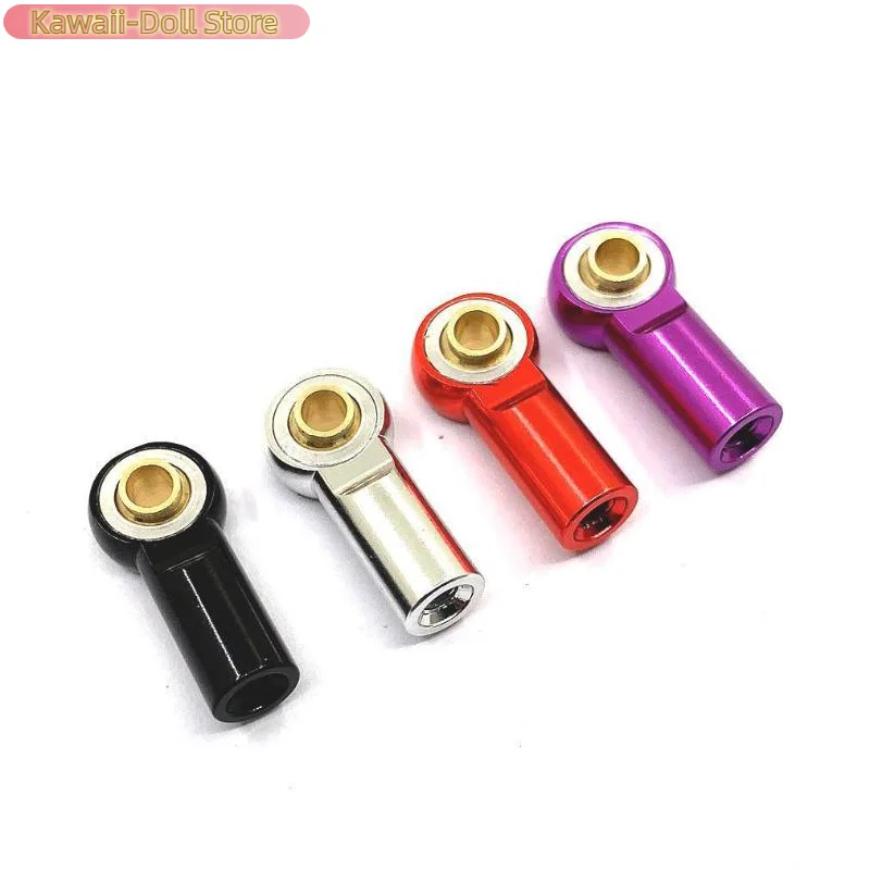 

2Pcs Shock Absorber Ball Joint Metal M3 Link Tie Rod End Ball Joint For 1/10 RC Car Crawler AXIAL SCX10 D90 Tamiya CC01 YK4102