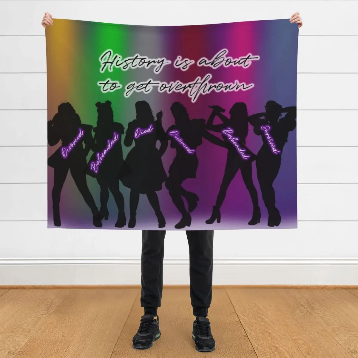 

Six Queens Throw Blanket Blankets For Baby Thermal cosplay anime Blankets