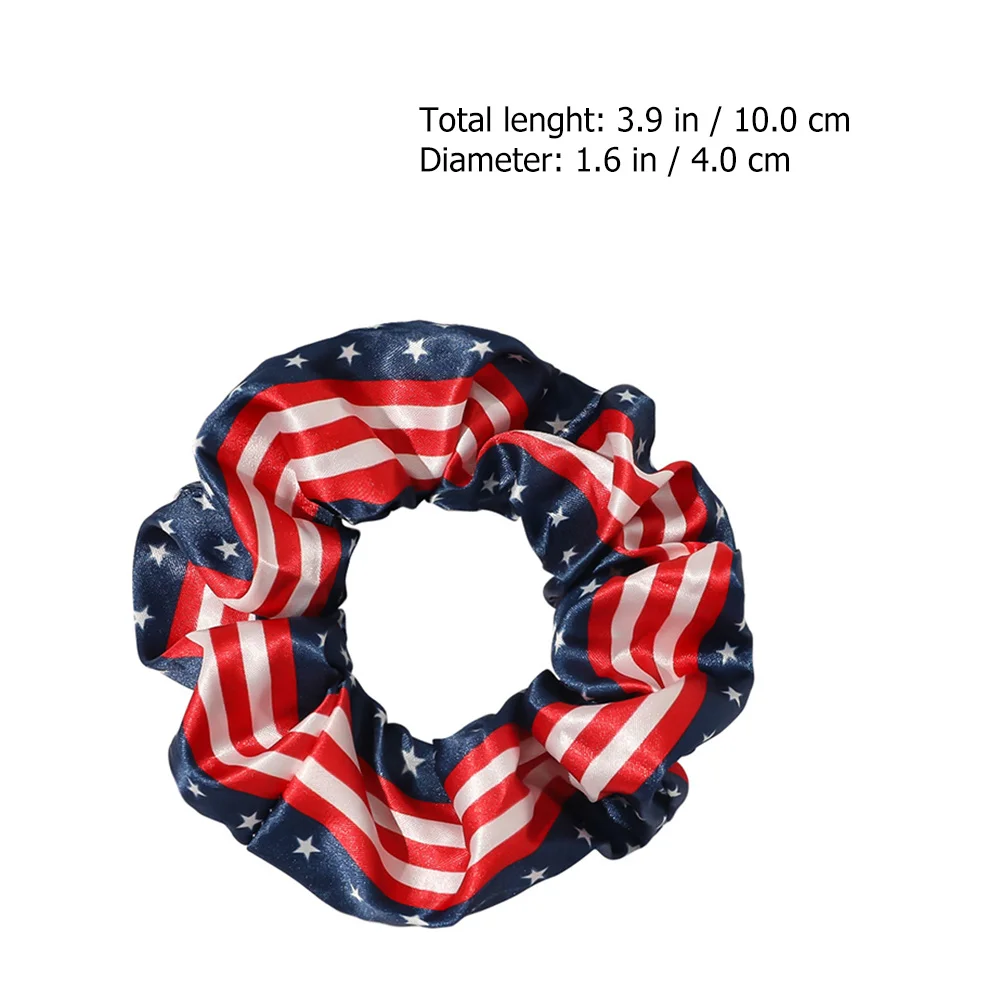 

6Pcs Large Intestine Decorative Hair Rings Lightweight Flexible Hairbands for Ponytails Half-Up Buns Fashion Hair Accessories