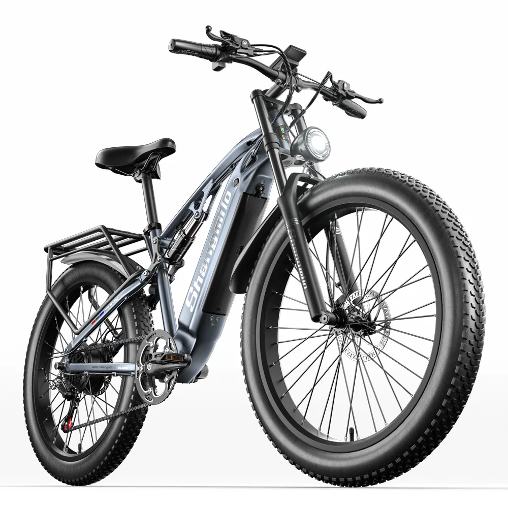 

HEZZO MX-05 Electric Bicycle 48V 500W 15AH Brushless Adult Motor Bike Lithium Battery Aluminum Alloy 26 Inch Electric Bike
