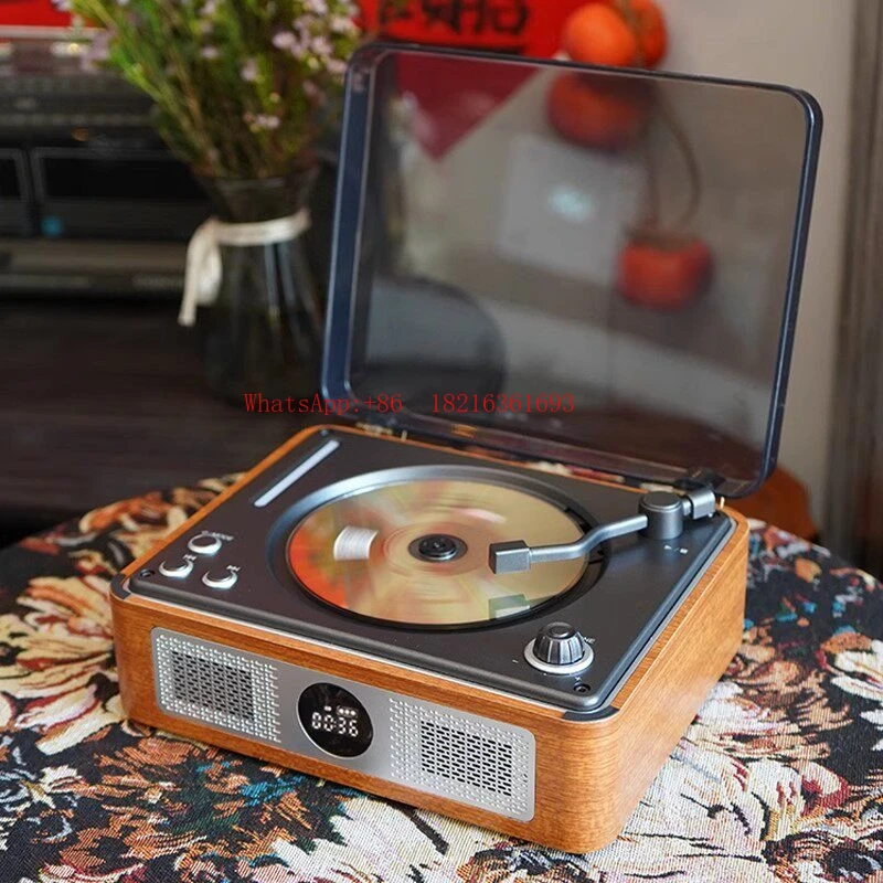 CD Player, Bluetooth Speaker, Portable Audio Player, Retro CD Player