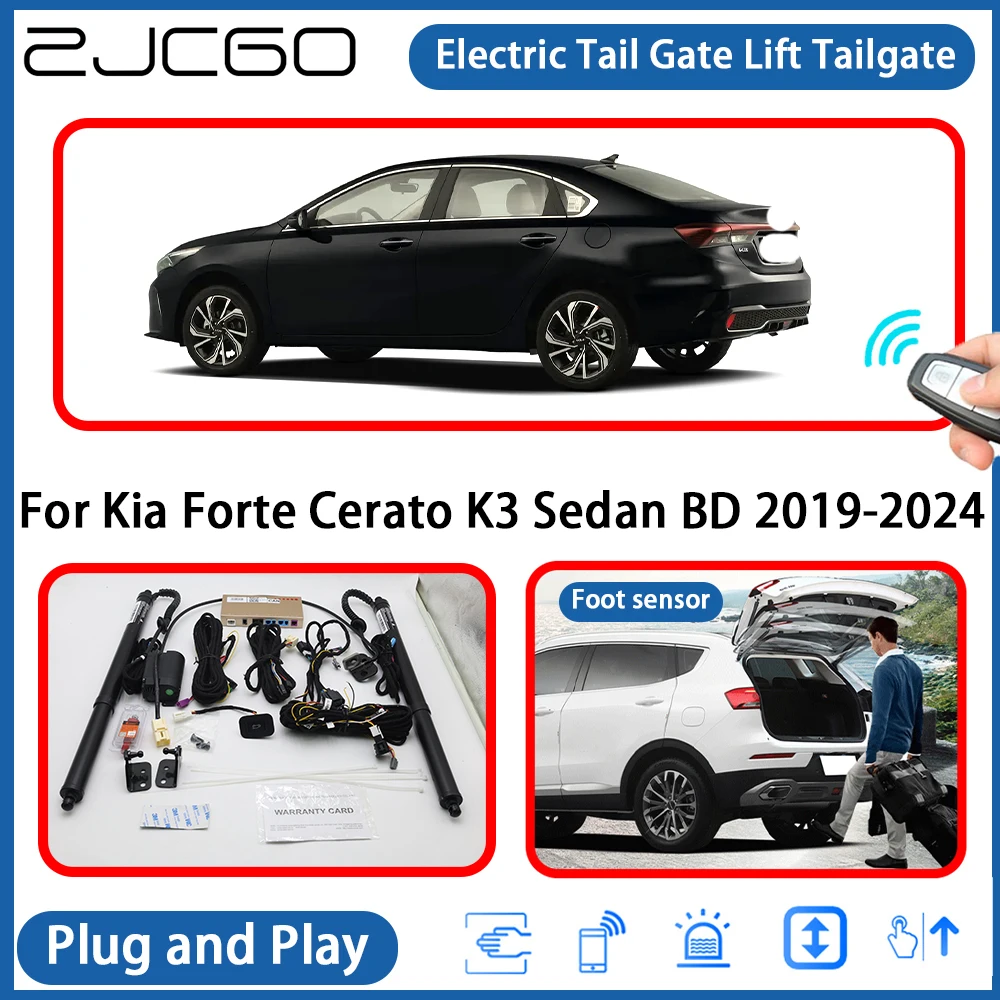 

for Kia Forte Cerato K3 Sedan BD 2019-2024 Automatic Powered Tailgate Power Liftgate Electric Tail Gate Lift Assisting System