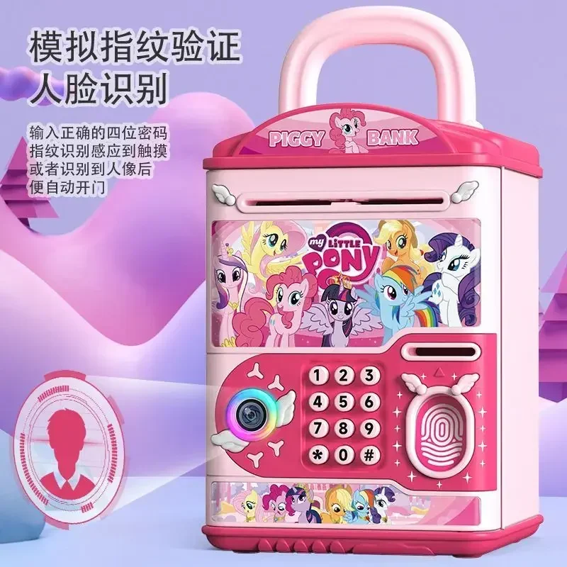 Многофункциональная копилка My Little Pony Fluttershy Twilight Sparkle для девочек, милая кавайная копилка большой емкости, подарок на день рождения
