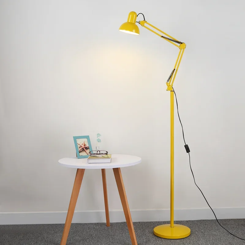 Memphis Color Floor Lamp Designer for Living Room Bedroom Rocker Standing Lamp Kids Room Study Room Decor Table Lighting