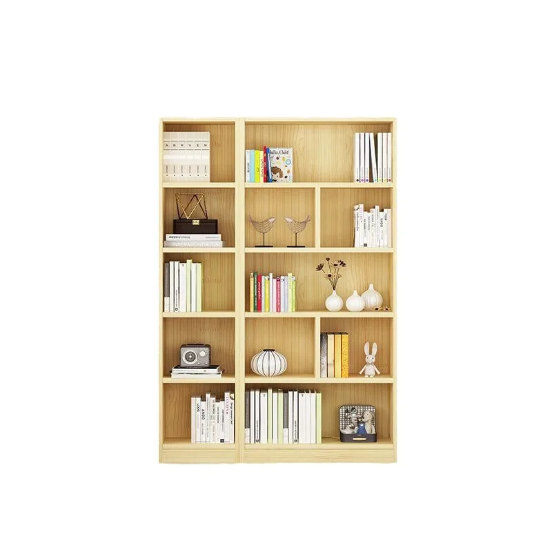 

Shelf Floor-to-ceiling household bookcase Children's door Pine living room Library storage