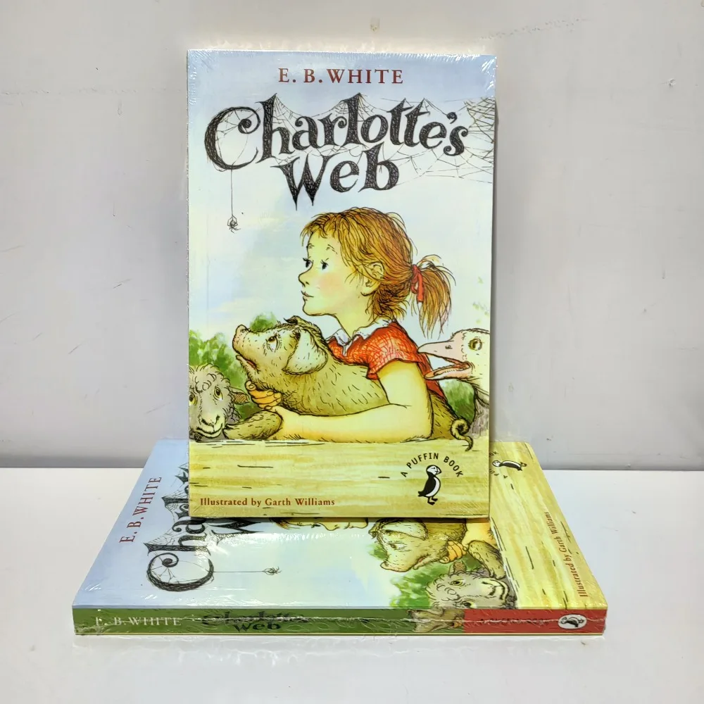 

Charlotte's Web Newbery English Version Novel Story Book Tale Fiction