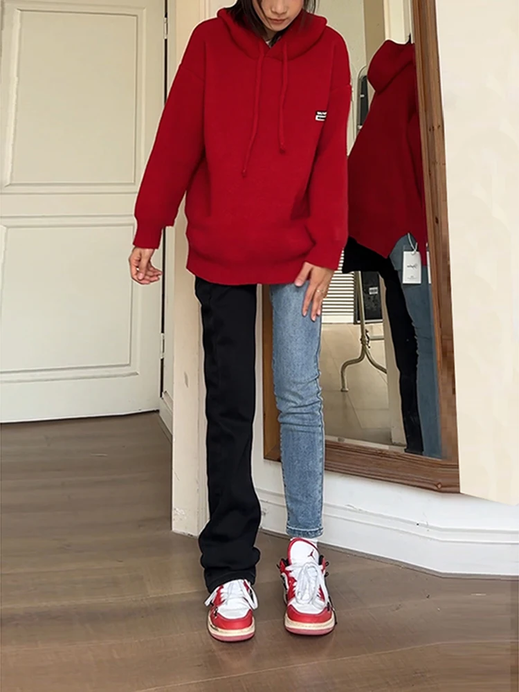 Cleanfit American Sle Bla Jeans Men's High Waist Slim Fit Micro Flared Narrow Straight Leg Denim Pants Spring Trend