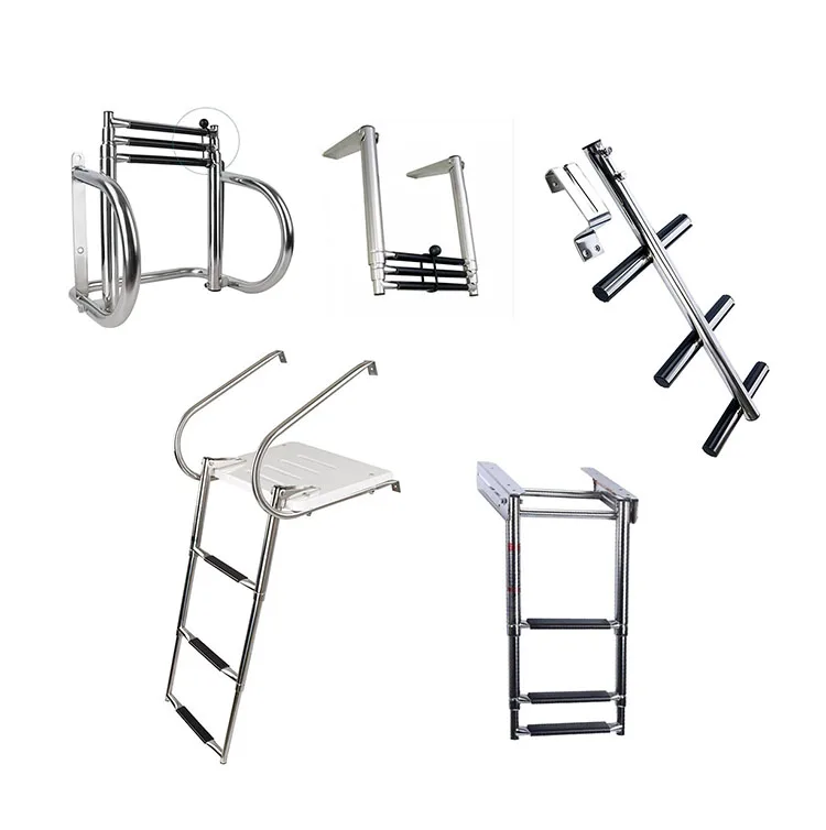 316 Stainless Steel Telescoping Ladder Telescoping Dock Ladder Sport Diver Marine Ladder