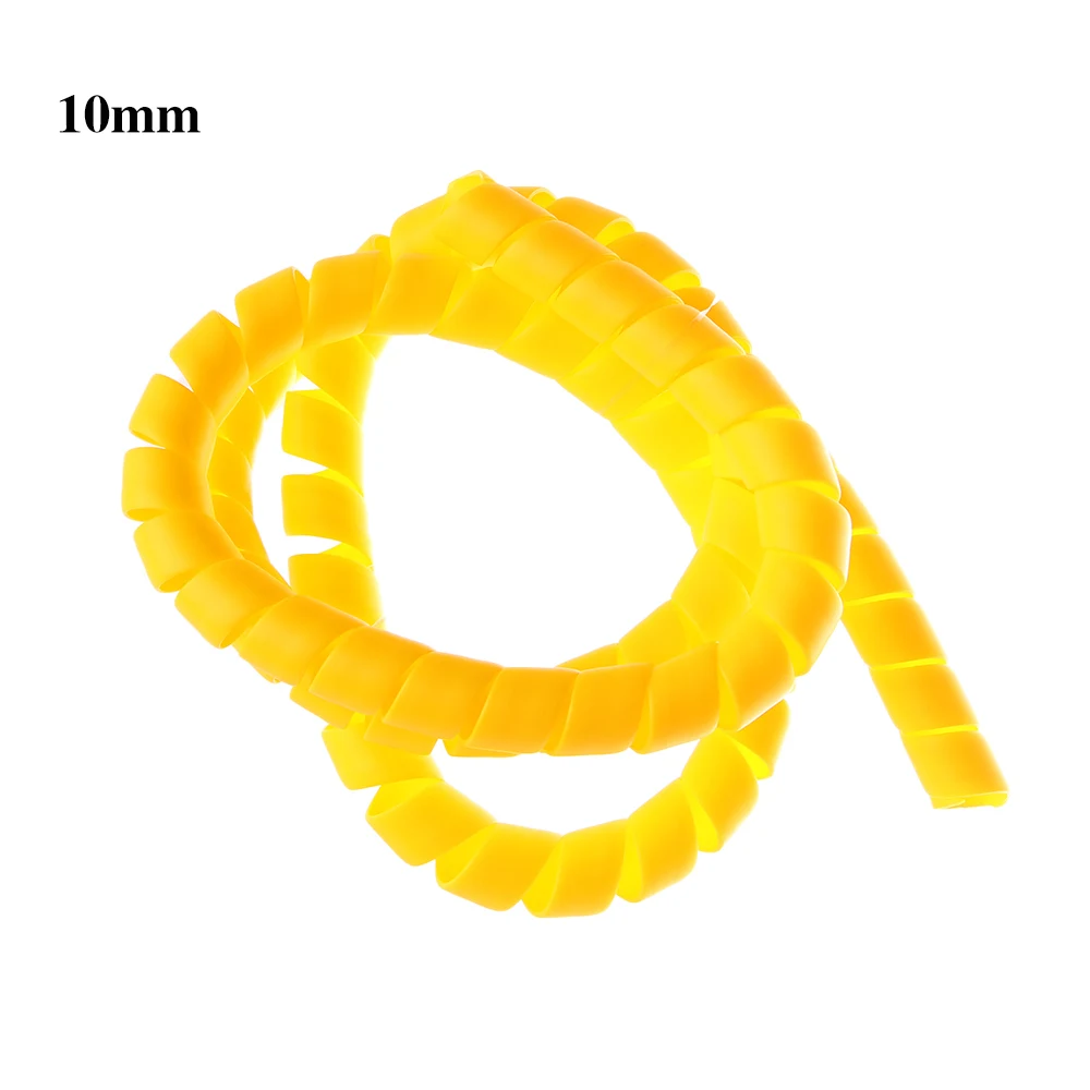 10mm/14mm Retardant Wire Organizer Winding Pipe Casing Cable Sleeves Spiral Wire