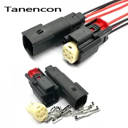 4 Pin Auto Windshield Brake Tail Light Connector Car Oxygen Sensor Plug 33472-4001 33482-0401 for Ford Focus Maverick Cadillac
