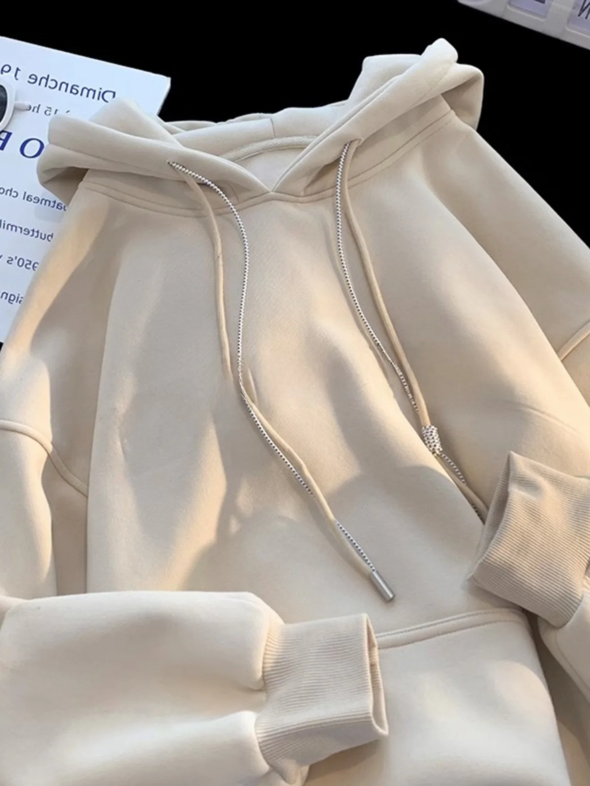 Sudadera informal holgada para hombre, ropa de calle, ropa exterior fina, otoño e invierno, nuevo diseño, talla grande 300 Pou, sudadera de marca a la moda