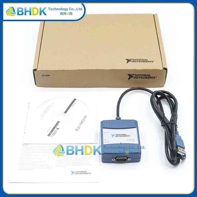 For NI USB-8476 Two Channel CAN FD High Speed Bus USB Interface For Vehicle Fault Diagnosis