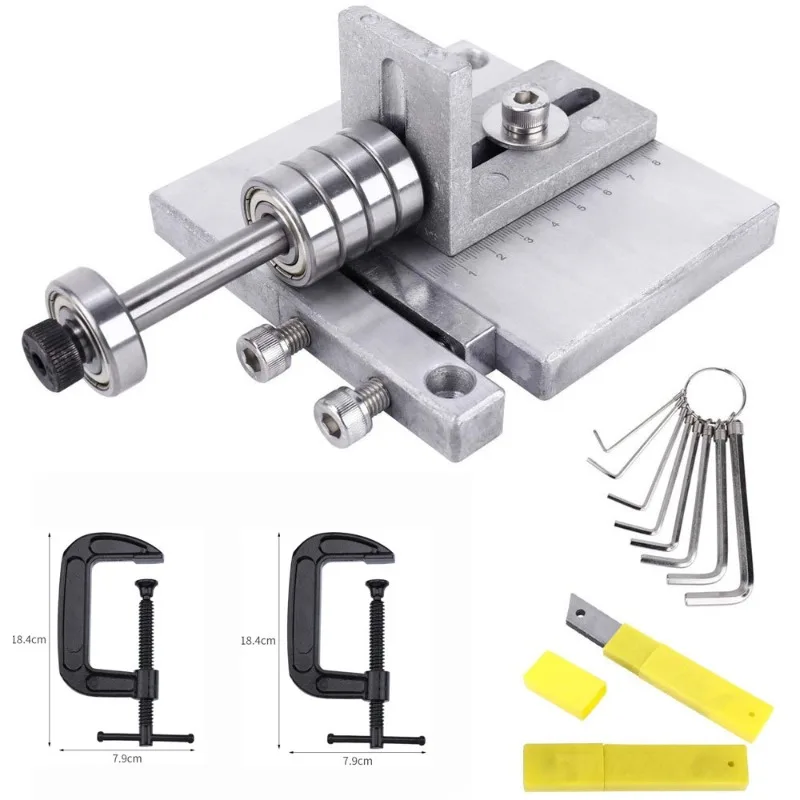 Professional Leather Cutting Machine Portable Belt Shoulder Strap Slicing Tool DIY Handmade Leathercraft Accessories