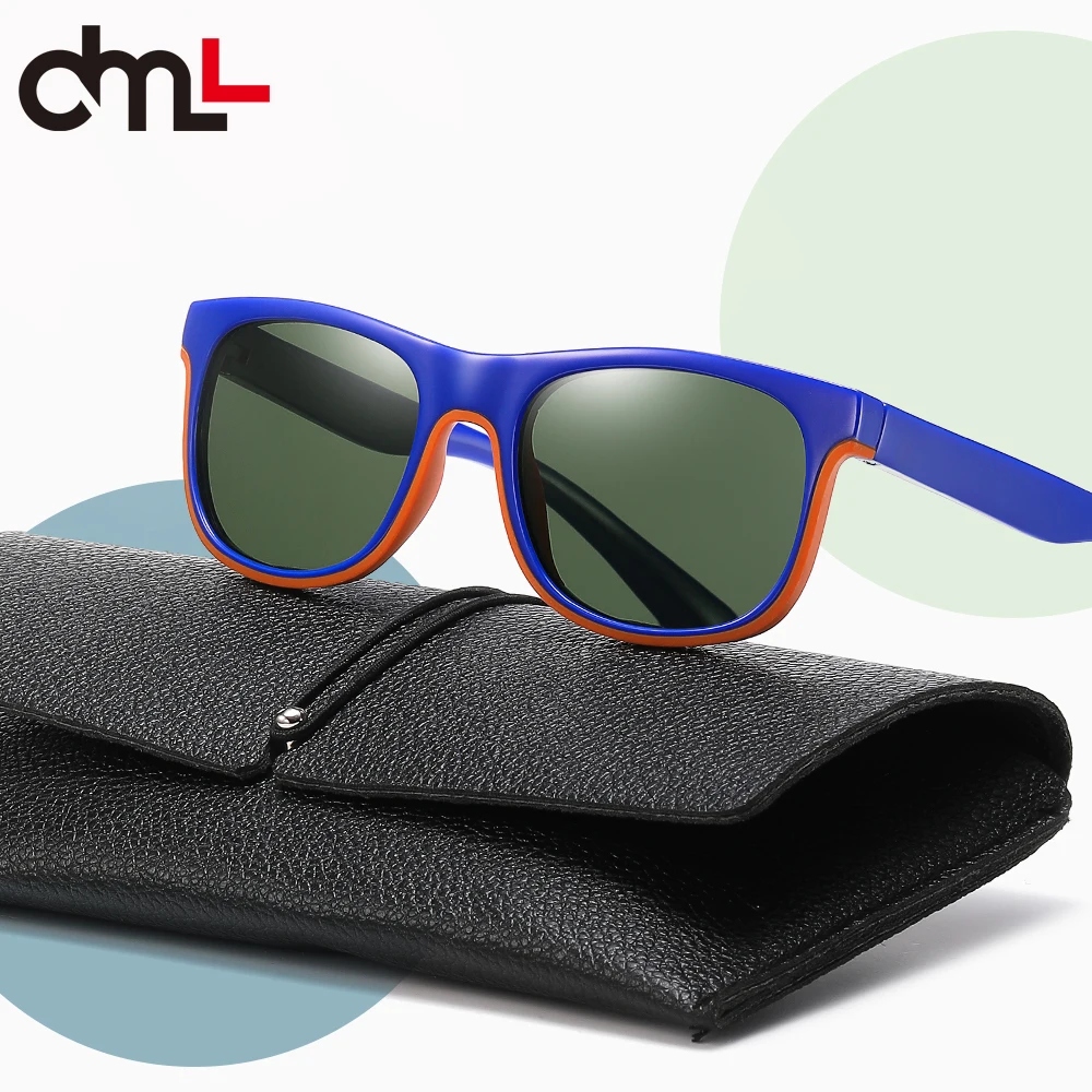 

DML Brand Polarized Kids Sunglasses TR Safety Material Kids Sunglasses Fashion Boys Girls Shade Protection Glasses UV400