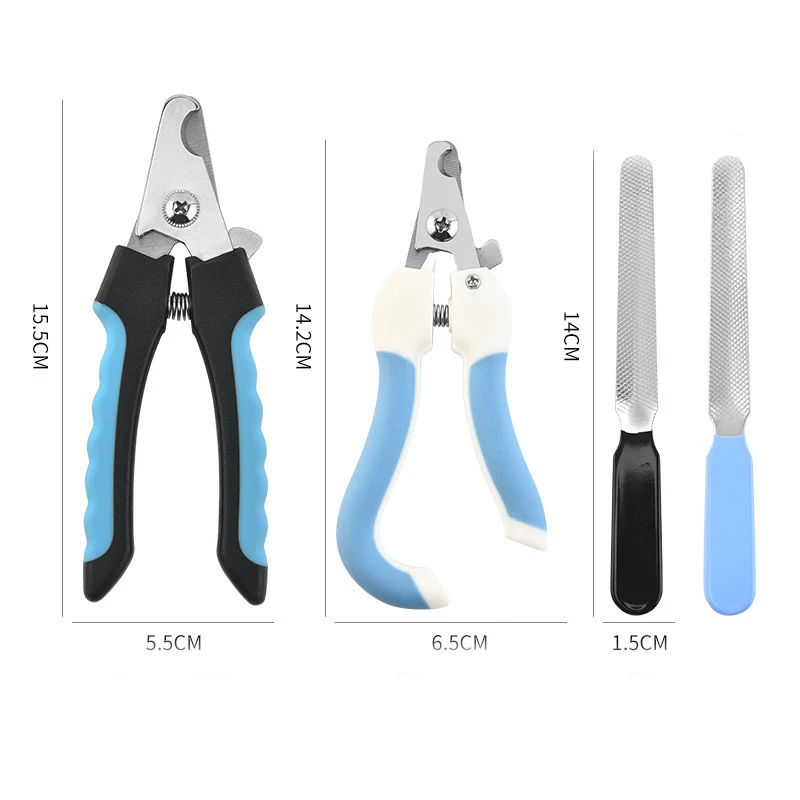 Pet Nail Clippers with Sickle Large Dog Nail Clippers Multifunctional Stainless Steel Grooming Scissors Grooming Tools Animals