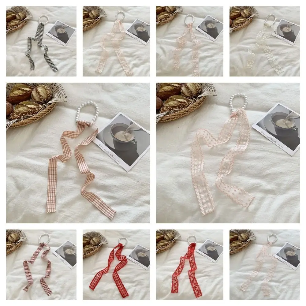 

Модная кружевная лента во французском стиле, веревка для волос, жемчужная сетка, милый шейный ремешок, темпераментный держатель для хвоста, круглая повязка на голову