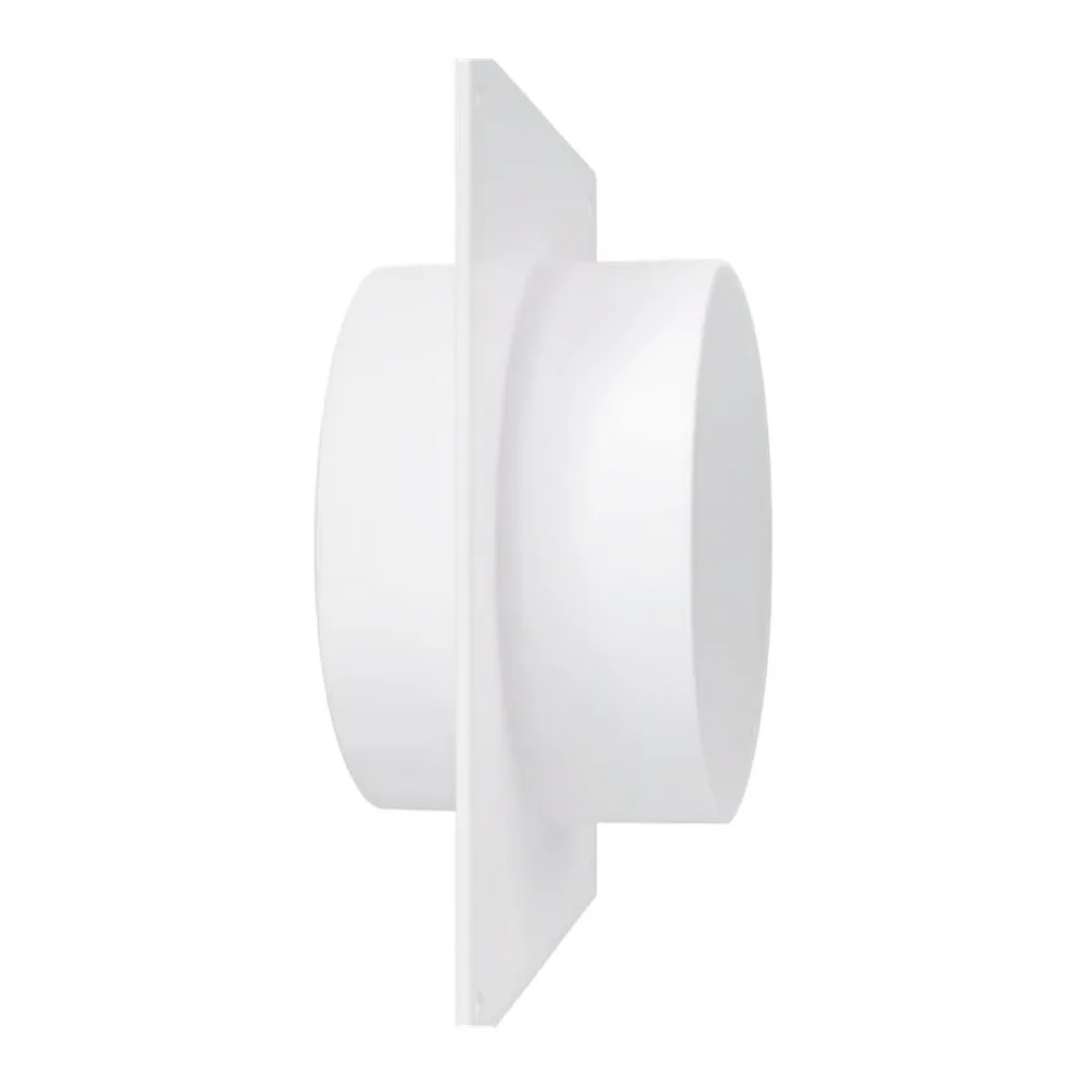 4 inch 6 inch Duct Flange Connector ABS White 100MM 150MM for HVAC Air Vent Systems For Heating Cooling Ventilation Setup view 5