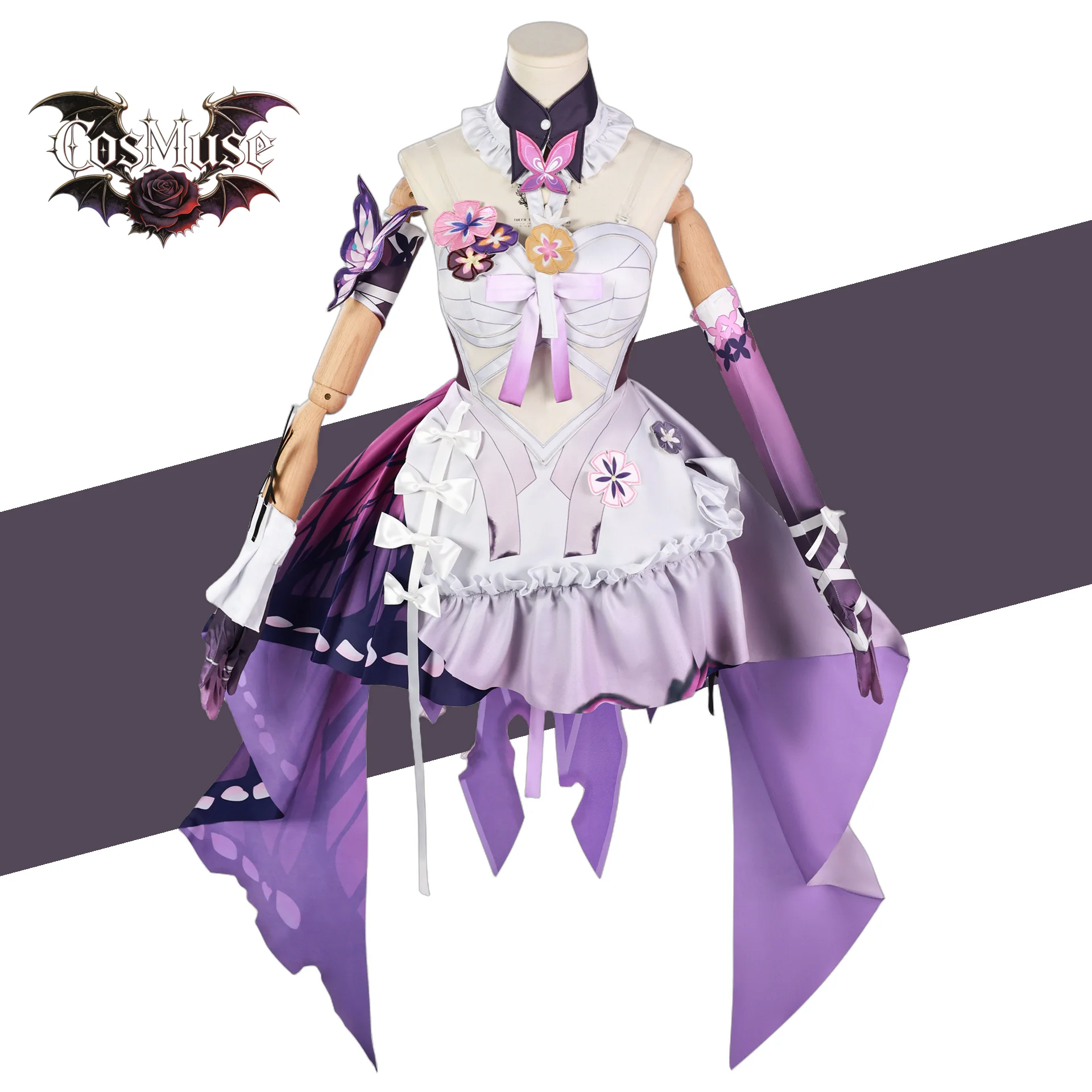 

Honkai Star Rail Castorice Cosplay Full Set Costume Wig Shoes Props Game Character Uniform Outfit for Men Women