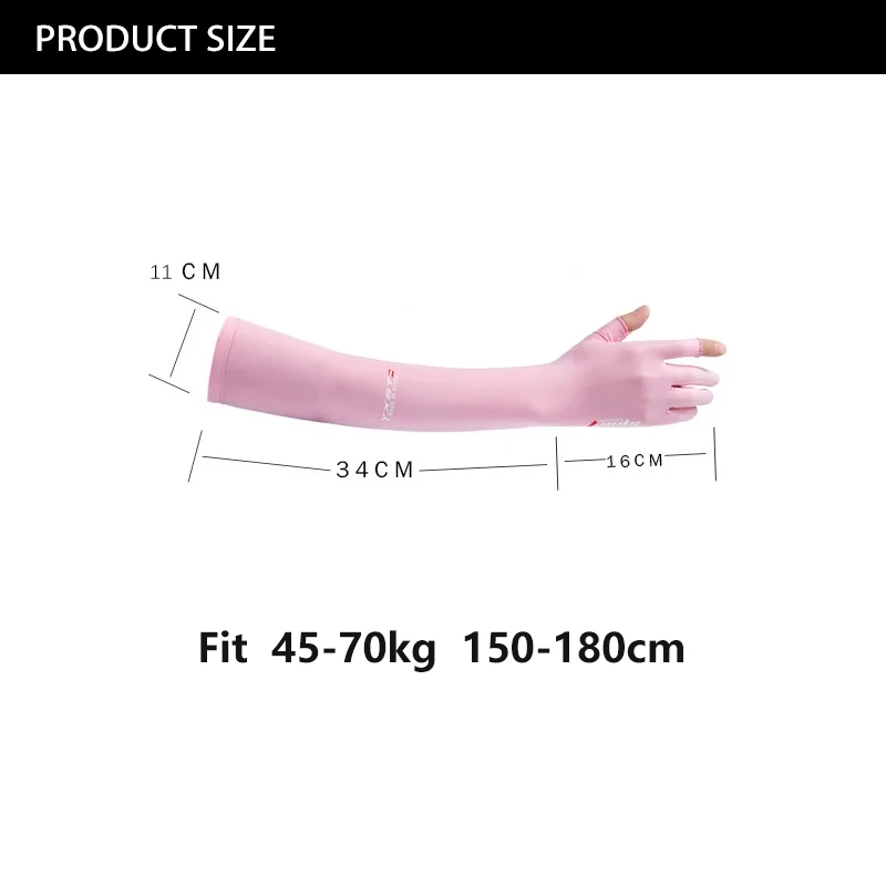 UV Solar Arm Sleeves Men Cycling Gloves Hand Long Sleeves Driving Arm Cover Summer Woman Cool Muff Sun Protection Motorcyclist