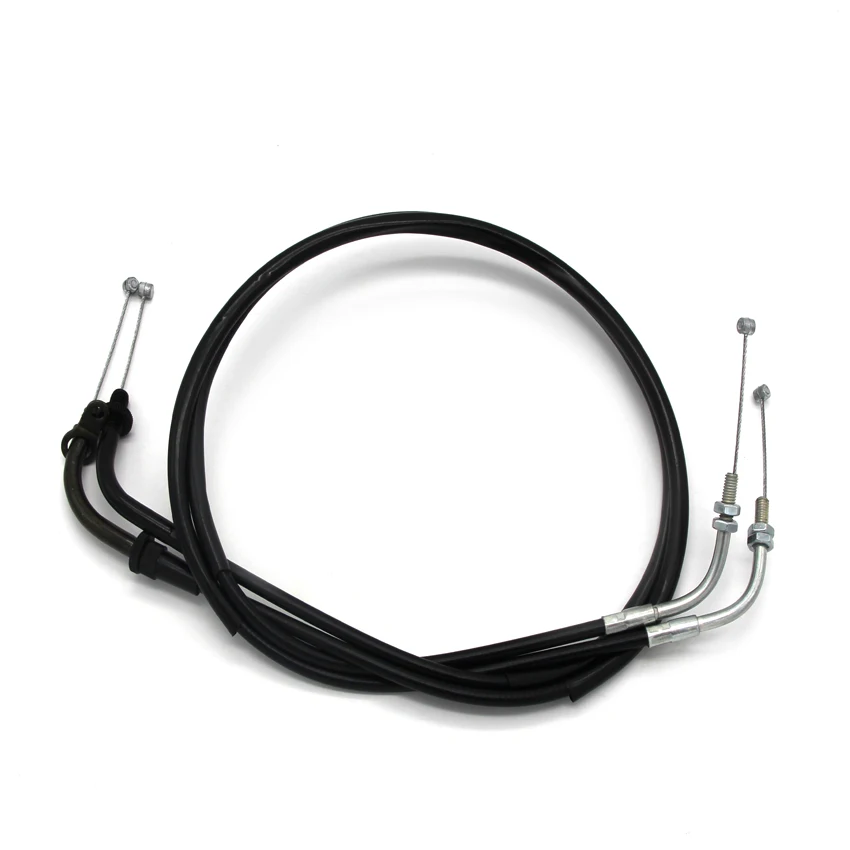 Motorcycle Push&Pull Throttle Cable Line Wires Scooter Acceleration For Yamaha XV250 Route 66 XV250 Virago XV250 V-Star Parts