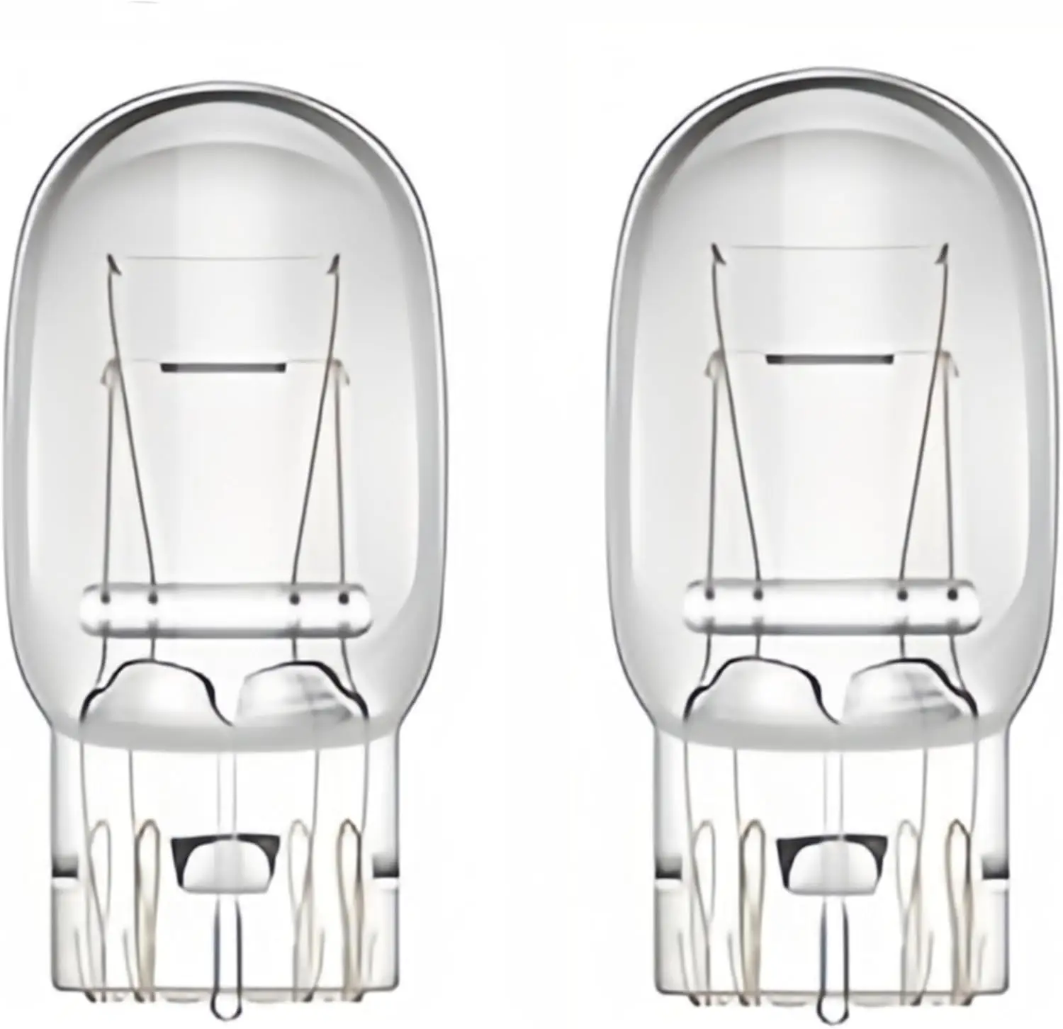 

Комплект из 2 долговечных ламп 7443 для автомобильных стоп-сигналов, габаритных огней и указателей поворота, 12В 21/5Вт, простая установка, без ошибок